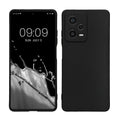TPU Hülle mit Kameraschutz für Xiaomi Redmi Note 12 Pro+ 5G / Note 12 Pro Plus 5G in Schwarz matt