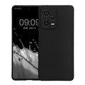 TPU Hülle mit Kameraschutz für Xiaomi Redmi Note 12 Pro+ 5G / Note 12 Pro Plus 5G in Schwarz matt