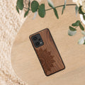 kwmobile Hülle kompatibel mit Xiaomi Redmi Note 12 Pro+ 5G / Note 12 Pro Plus 5G Hülle - Handy Cover - TPU Handyhülle Vintage Kompass mit Perlmutt