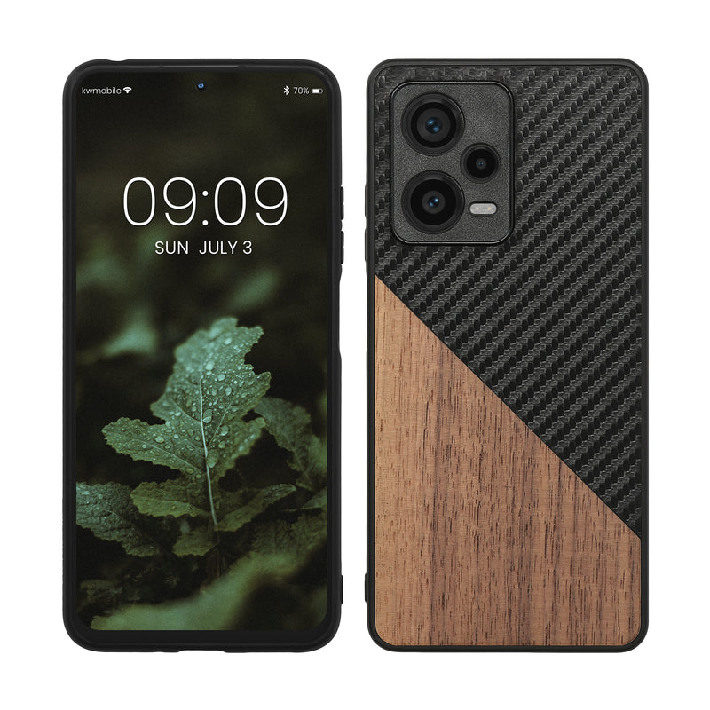 kwmobile Hülle kompatibel mit Xiaomi Redmi Note 12 Pro+ 5G / Note 12 Pro Plus 5G - Handyhülle - Handy Schutzhülle - Smartphone Cover