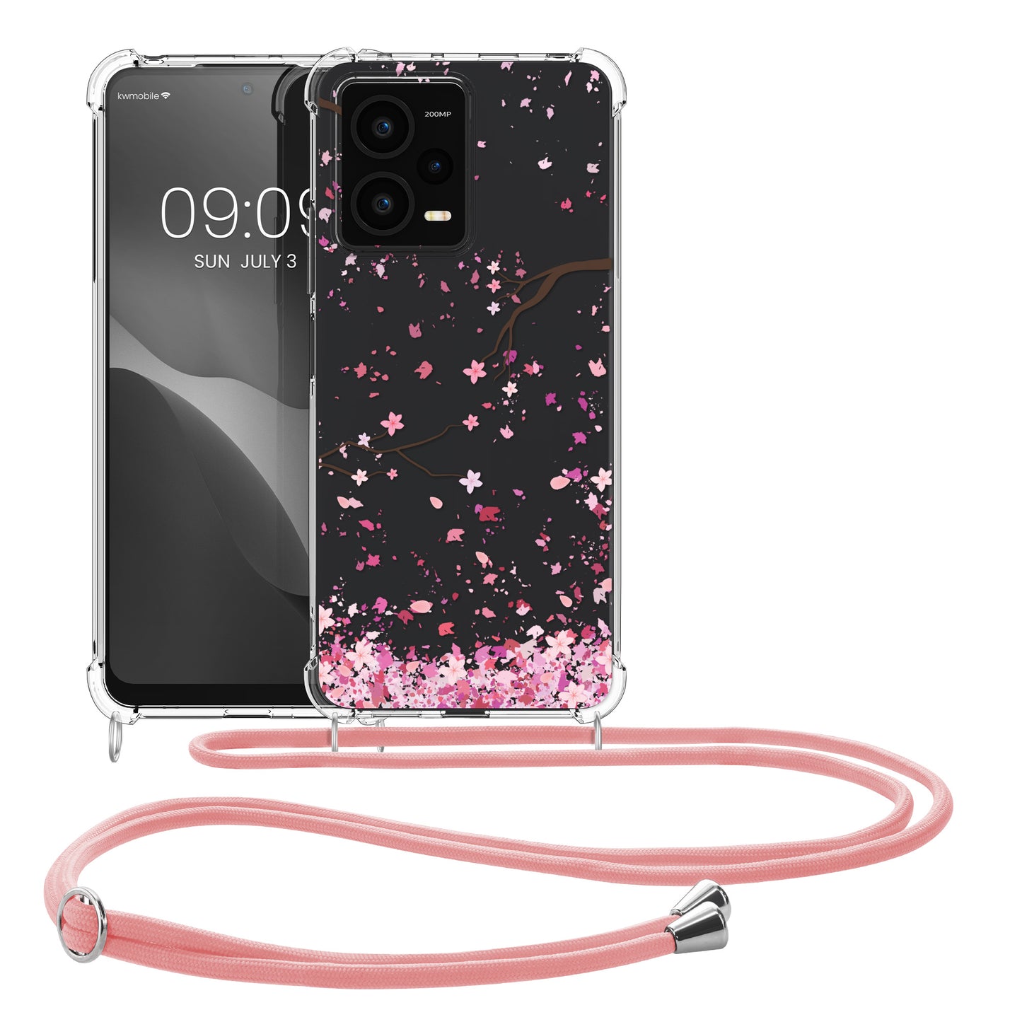 kwmobile Necklace Case kompatibel mit Xiaomi Redmi Note 12 Pro+ 5G / Note 12 Pro Plus 5G Hülle