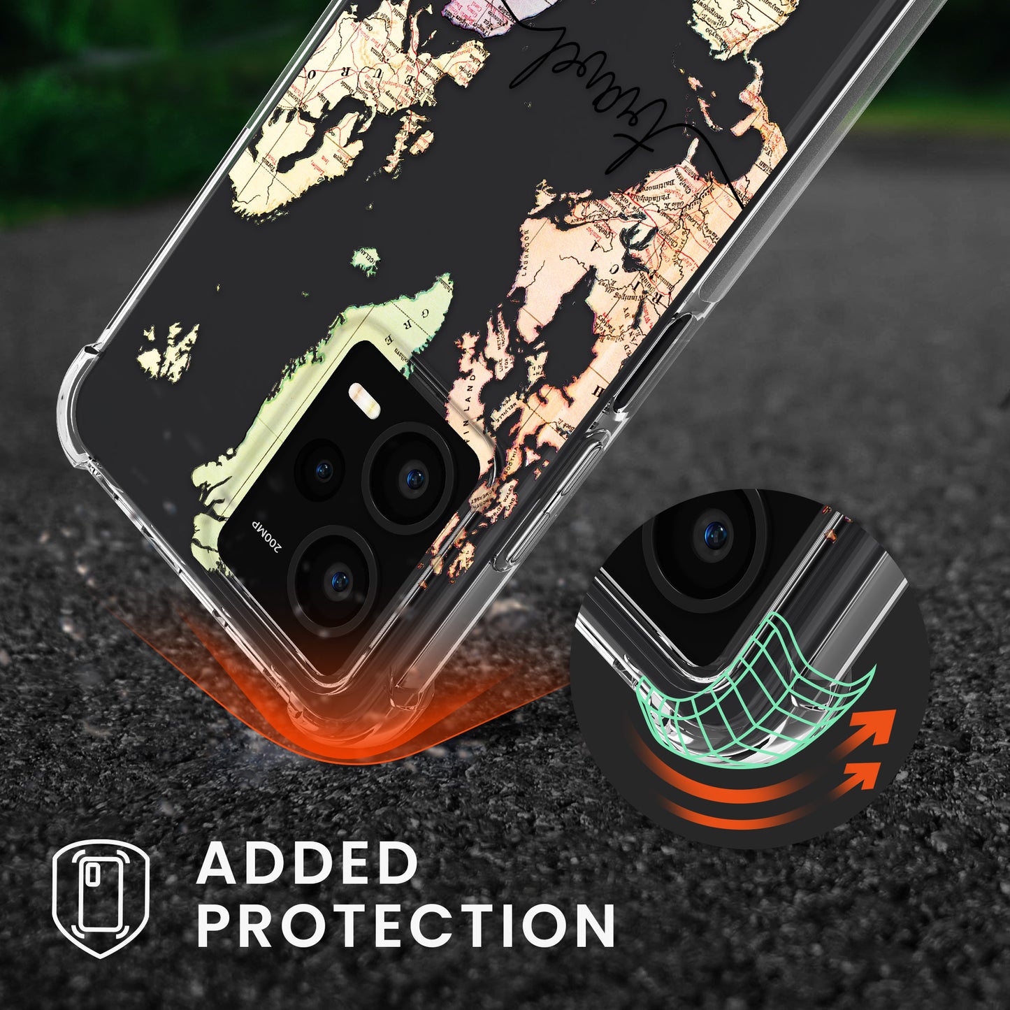 kwmobile Necklace Case kompatibel mit Xiaomi Redmi Note 12 Pro+ 5G / Note 12 Pro Plus 5G Hülle