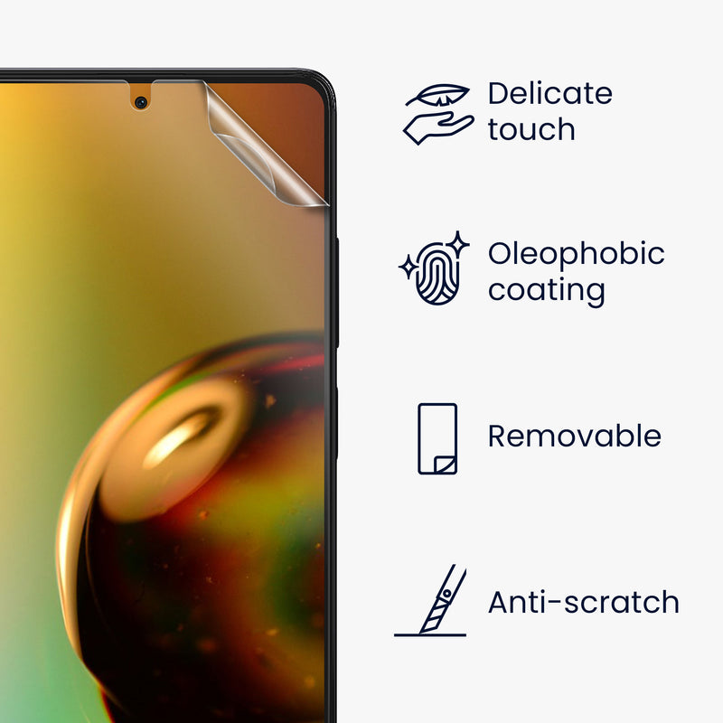 3x Folie kristallklar für Xiaomi Redmi Note 12 4G / 5G