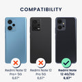 3x Folie kristallklar für Xiaomi Redmi Note 12 4G / 5G