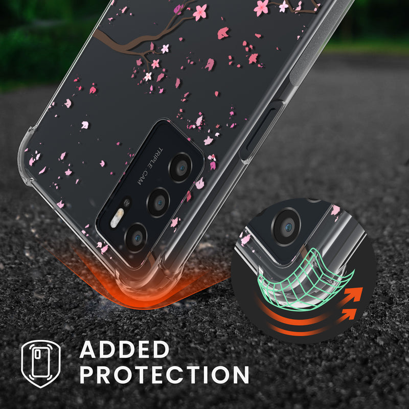 kwmobile Necklace Case kompatibel mit Oppo A16 / A16s / A54s Hülle Silikon Cover mit Handykette