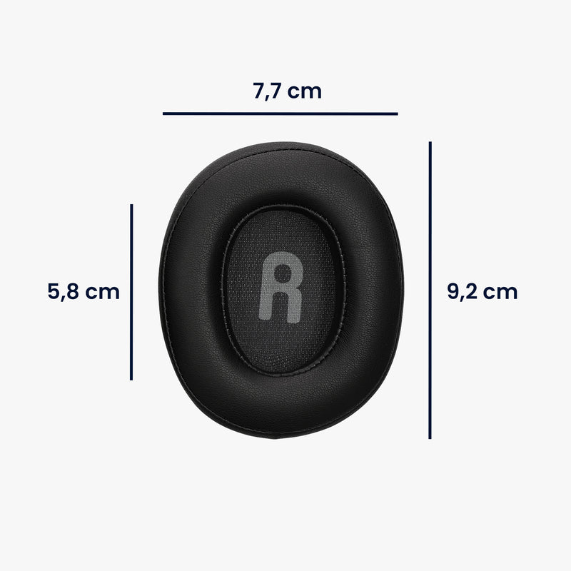 kwmobile Ohr Polster für JBL Tune T760NC / T750BTNC / T710BT / T700BT Ohrpolster Ersatzteile Over Ear Headphones