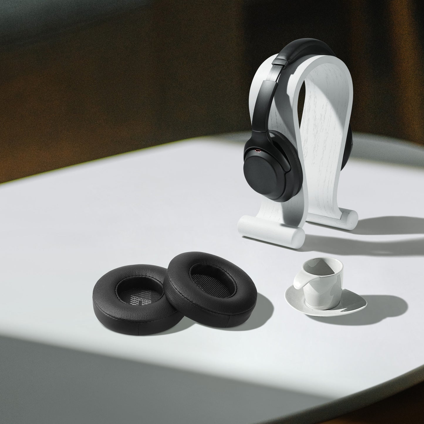 kwmobile Ohr Polster für JBL LIVE 460NC / LIVE400BT Ohrpolster Ersatz Kopfhörer Ersatzteile Over Ear Headphones