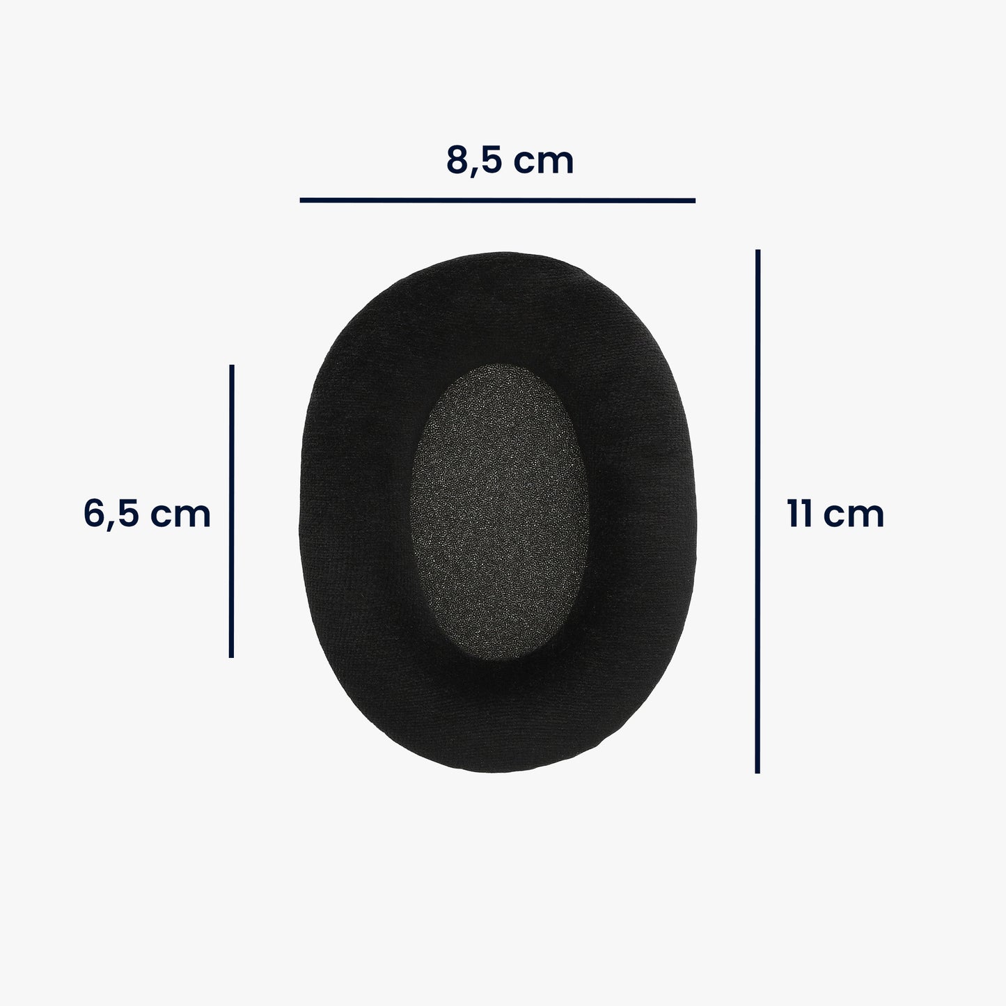 kwmobile Ohr Polster für Sennheiser GAME ZERO / HD380PRO / PXC450 / PXC350 / PC350 / PC360 Ohrpolster Ersatz Ohrpolster Kopfhörer Ersatzteile Kopfhörer Ersatzpolster für Over Ear Headphones