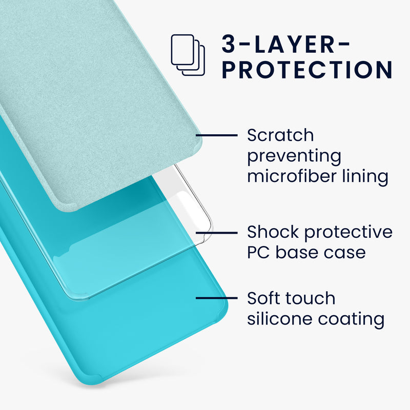 kwmobile Handyhülle für OnePlus 11 Hülle - Case Silikon - Kabelloses Laden - Schutzhülle Cover