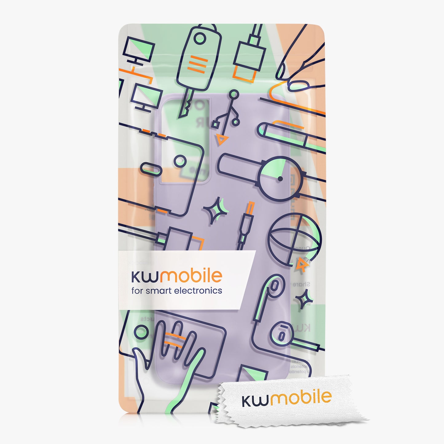 kwmobile Handyhülle für TCL 40 SE - Kabelloses Laden - Schutzhülle Cover