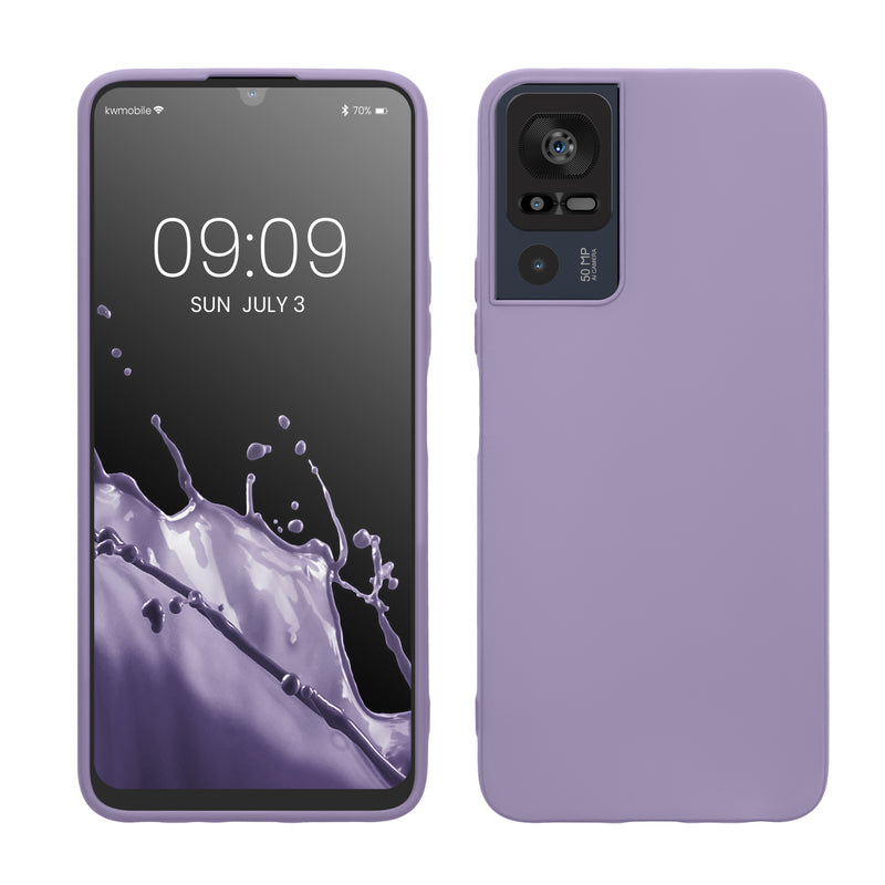 kwmobile Handyhülle für TCL 40 SE - Kabelloses Laden - Schutzhülle Cover