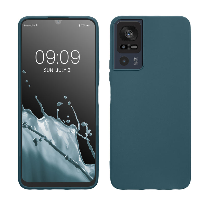 kwmobile Handyhülle für TCL 40 SE - Kabelloses Laden - Schutzhülle Cover