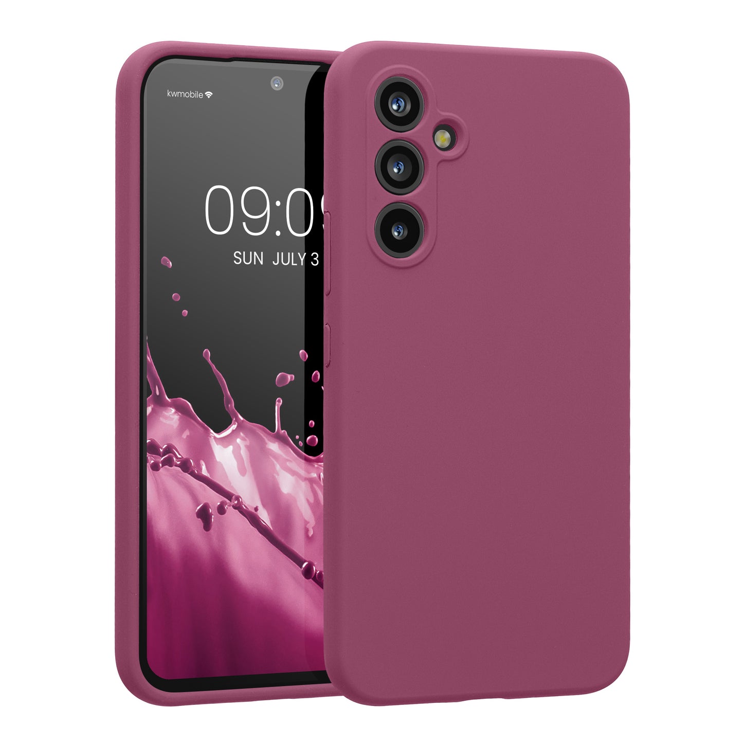 kwmobile Hülle kompatibel mit Samsung Galaxy Hülle - Case gummiert - Silikon Handyhülle - Schutzhülle