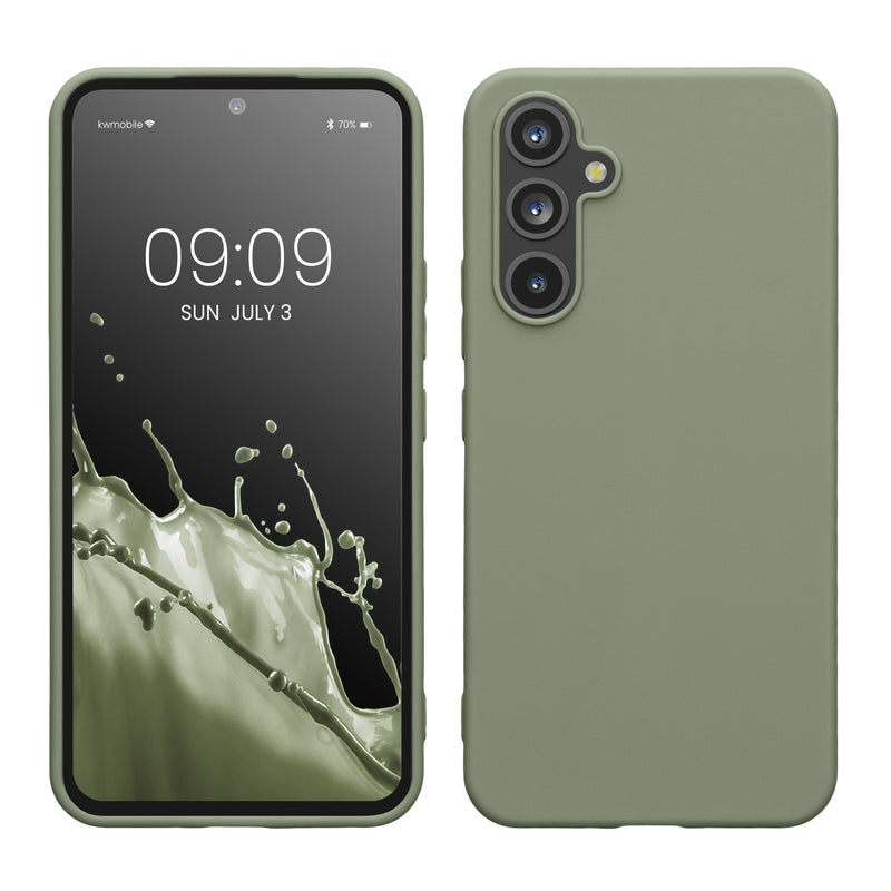 kwmobile Hülle kompatibel mit Samsung Galaxy A54 5G Hülle - Silikon Handyhülle - Schutzhülle stoßabsorbierend flexibel - Case