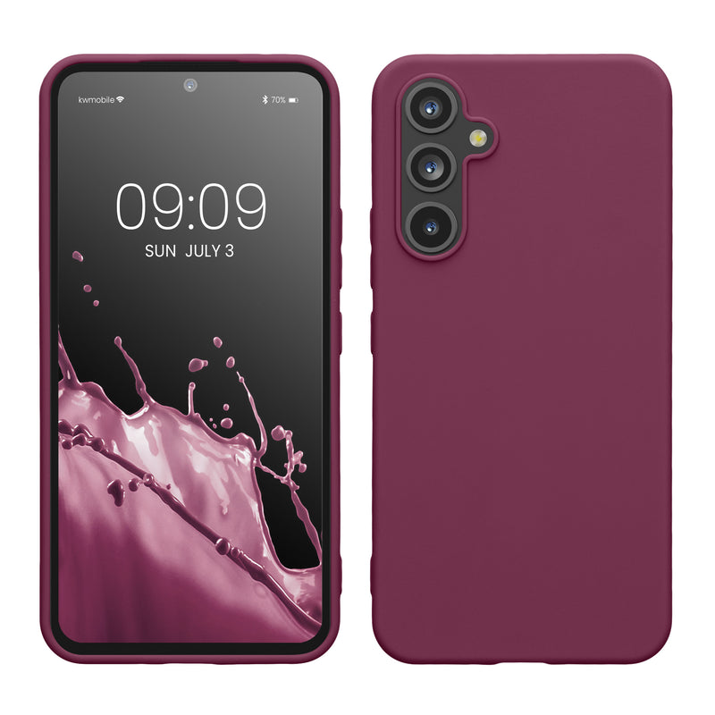 kwmobile Hülle kompatibel mit Samsung Galaxy A54 5G Hülle - Silikon Handyhülle - Schutzhülle stoßabsorbierend flexibel - Case