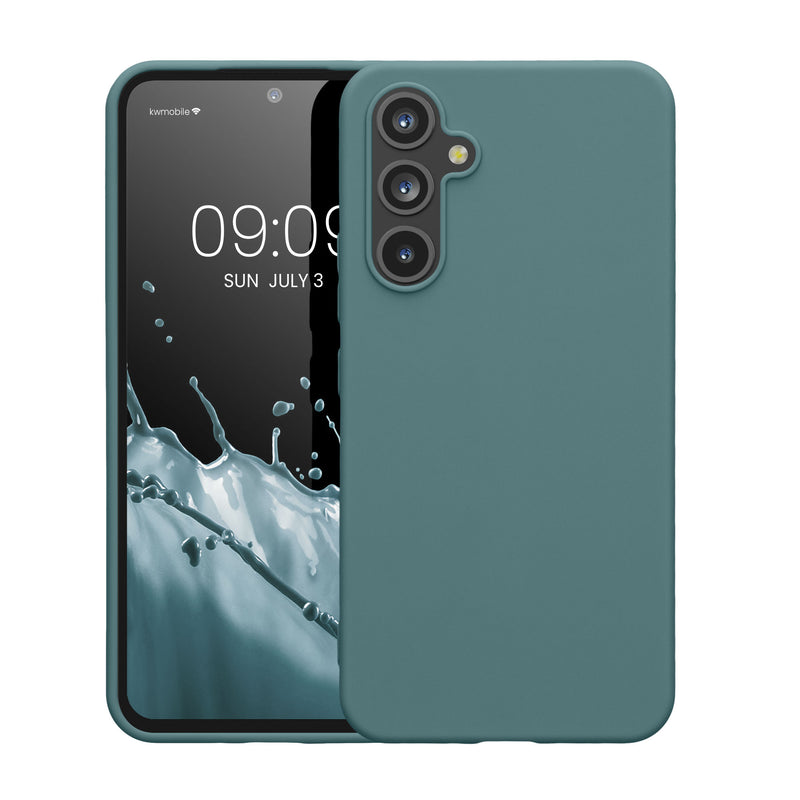 kwmobile Hülle kompatibel mit Samsung Galaxy A54 5G Hülle - Silikon Handyhülle - Schutzhülle stoßabsorbierend flexibel - Case