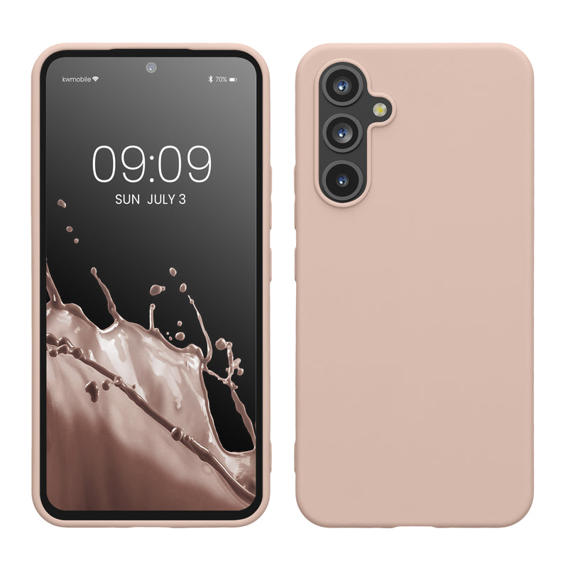 kwmobile Hülle kompatibel mit Samsung Galaxy A54 5G Hülle - Silikon Handyhülle - Schutzhülle stoßabsorbierend flexibel - Case