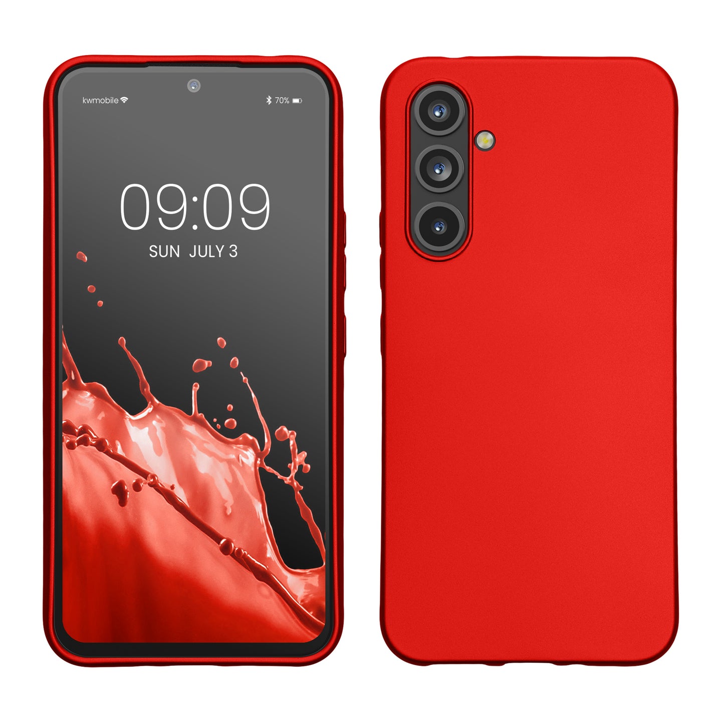 kwmobile Hülle kompatibel mit Samsung Galaxy A54 5G - Schutzhülle stoßabsorbierend flexibel - Case