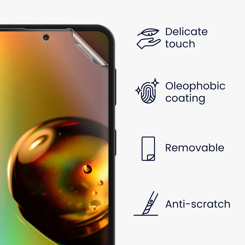 6x Folie kristallklar für Samsung Galaxy A54 5G