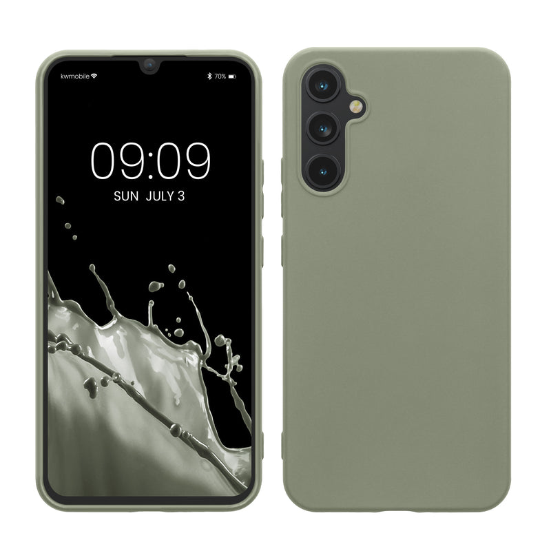 kwmobile Handyhülle für Samsung Galaxy A34 5G - Kabelloses Laden - Schutzhülle Cover