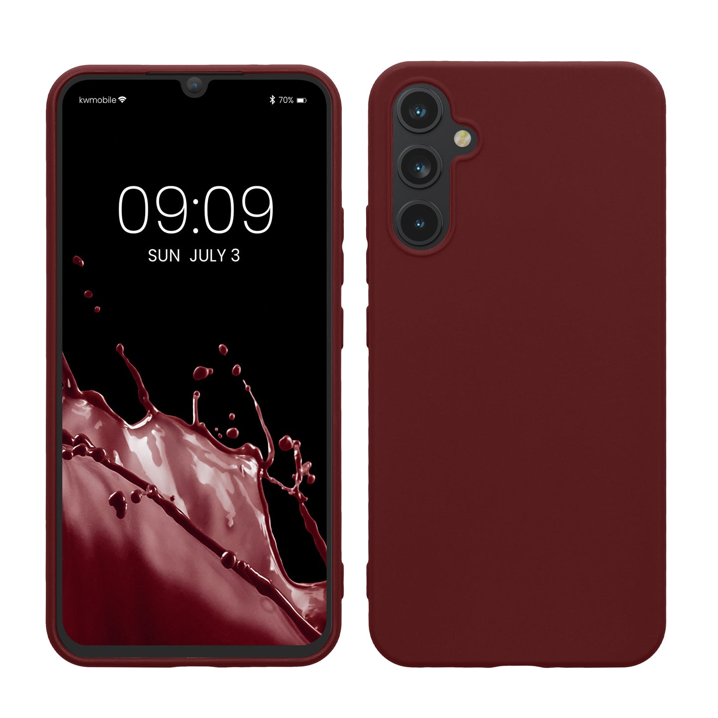kwmobile Handyhülle für Samsung Galaxy A34 5G - Kabelloses Laden - Schutzhülle Cover