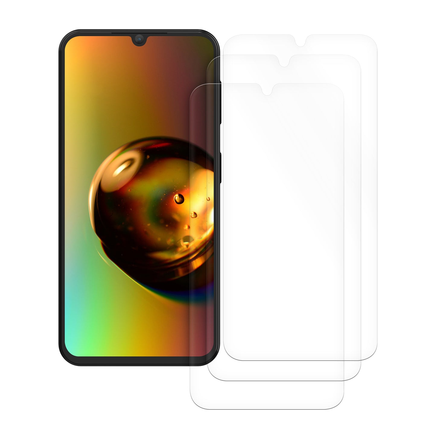 3x Folie kristallklar für Samsung Galaxy A34 5G