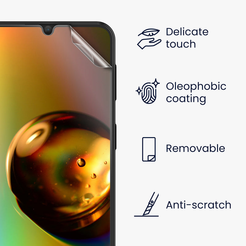 3x Folie kristallklar für Samsung Galaxy A34 5G