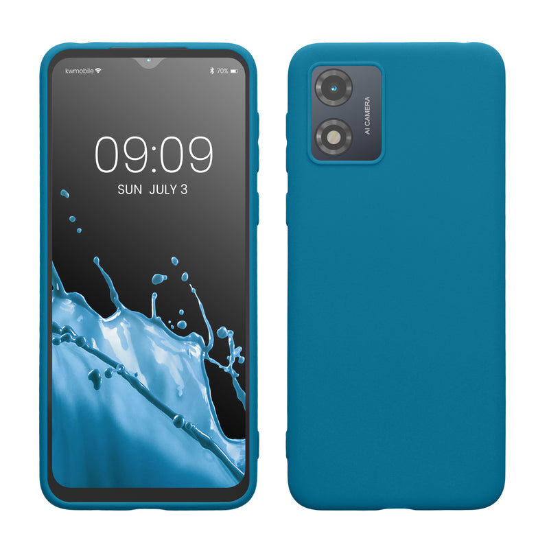 kwmobile Handyhülle für Motorola Moto E13 Hülle - Schutzhülle Cover