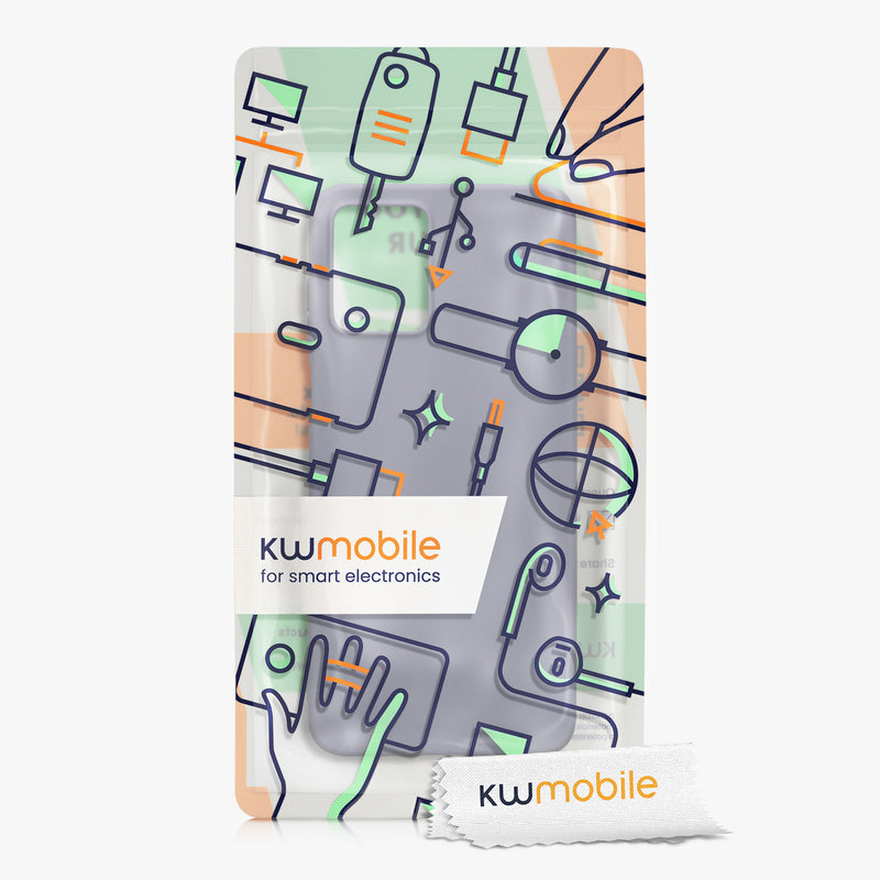 kwmobile Handyhülle für Motorola Moto G23 / Moto G13 Hülle Kabelloses Laden Schutzhülle Cover