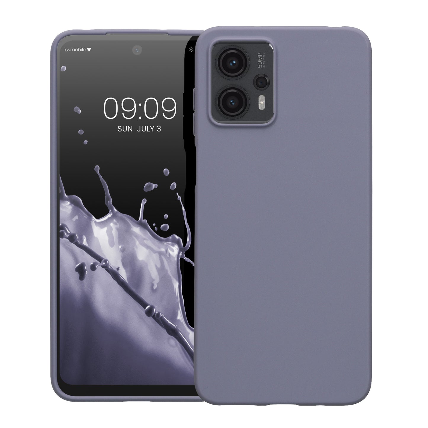 kwmobile Handyhülle für Motorola Moto G23 / Moto G13 Hülle Kabelloses Laden Schutzhülle Cover