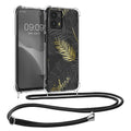 kwmobile Necklace Case kompatibel mit Motorola Moto G23 / Moto G13 Hülle Silikon Cover mit Handykette