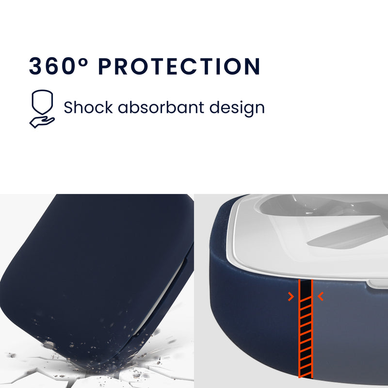 kwmobile Hülle kompatibel mit OnePlus Buds Pro 2 Kopfhörer Case TPU Cover Schutzhülle