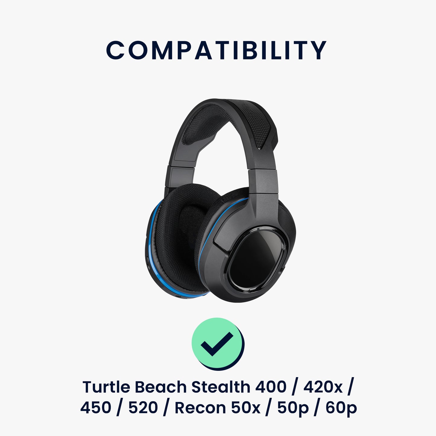 kwmobile Ersatz Kopfhörer Mikrofon kompatibel mit Turtle Beach Stealth 400 / 420x / 450 / 520 / Recon 50x / 50p / 60p Headset - Gaming Headphones Mikrofon mit 3,5 mm Klinkenstecker