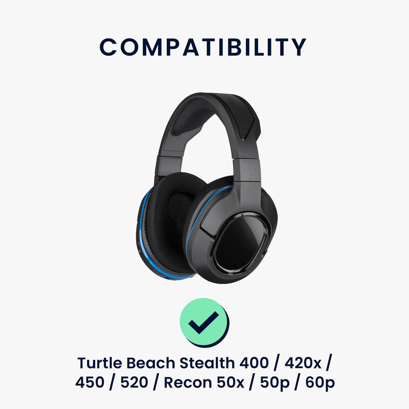 kwmobile Ersatz Kopfhörer Mikrofon kompatibel mit Turtle Beach Stealth 400 / 420x / 450 / 520 / Recon 50x / 50p / 60p Headset - Gaming Headphones Mikrofon mit 3,5 mm Klinkenstecker