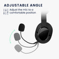 kwmobile Ersatz Kopfhörer Mikrofon kompatibel mit Turtle Beach Stealth 400 / 420x / 450 / 520 / Recon 50x / 50p / 60p Headset - Gaming Headphones Mikrofon mit 3,5 mm Klinkenstecker