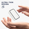 kwmobile Glas Hülle für Huami Amazfit Band 7 Schutzhülle Fullbody Fitnesstracker Case Set
