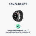 kwmobile USB C Ladekabel kompatibel mit Garmin Venu Sq Music / Sq 2 / Venu 2 Plus / Fenix 7 / vivoactive 4 Kabel Charger Smart Watch Ersatzkabel Fitnesstracker Aufladekabel