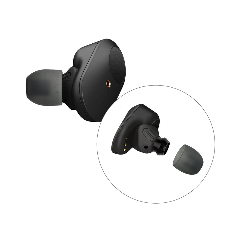 kwmobile Ersatzpolster kompatibel mit Sony WF-1000XM3 / WF-SP900 / WF-SP510 In-Ear Kopfhörer Polster