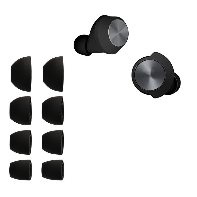 kwmobile Ersatzpolster kompatibel mit Beoplay B&O EQ / H3 / H5 / E4 / E6 / E8 - 4 Größen - Ersatz Ohrstöpsel In-Ear Kopfhörer - Polster