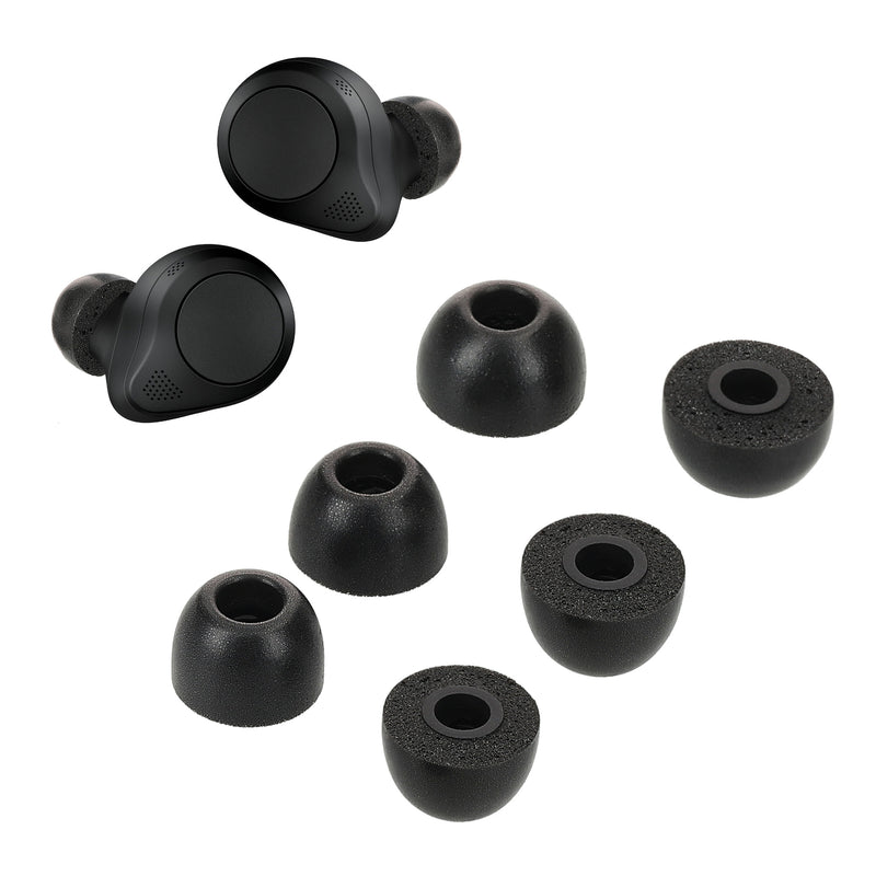 kwmobile Ersatz In Ear Kopfhörer kompatibel mit Jabra Elite 85t - Polster Ohrstöpsel In-Ear Ohrhörer
