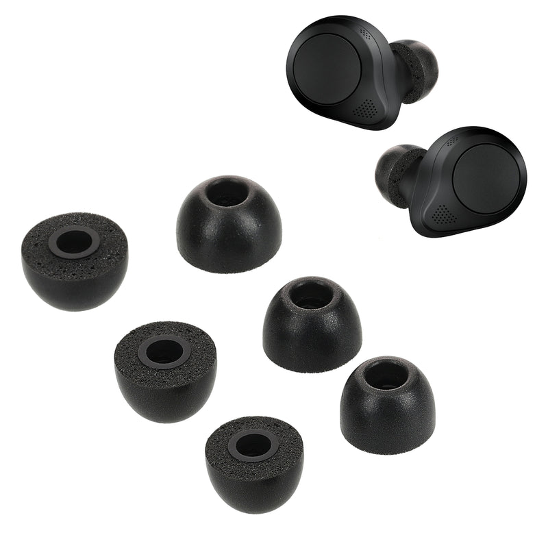 kwmobile Ersatz In Ear Kopfhörer kompatibel mit Jabra Elite 85t - Polster Ohrstöpsel In-Ear Ohrhörer