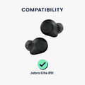 kwmobile Ersatz In Ear Kopfhörer kompatibel mit Jabra Elite 85t - Polster Ohrstöpsel In-Ear Ohrhörer