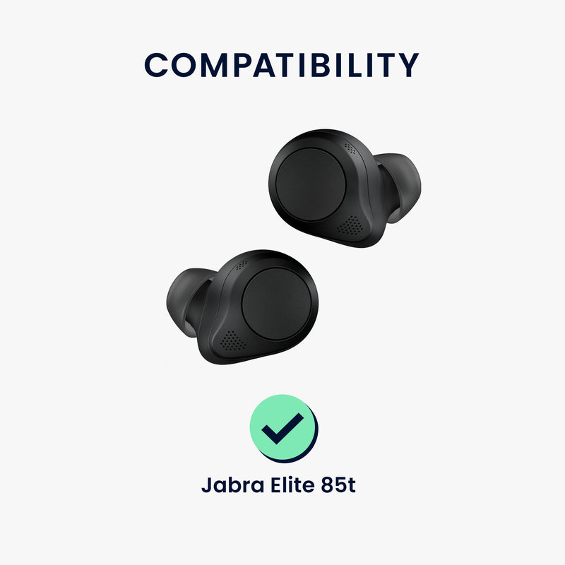 kwmobile Ersatz In Ear Kopfhörer kompatibel mit Jabra Elite 85t - Polster Ohrstöpsel In-Ear Ohrhörer