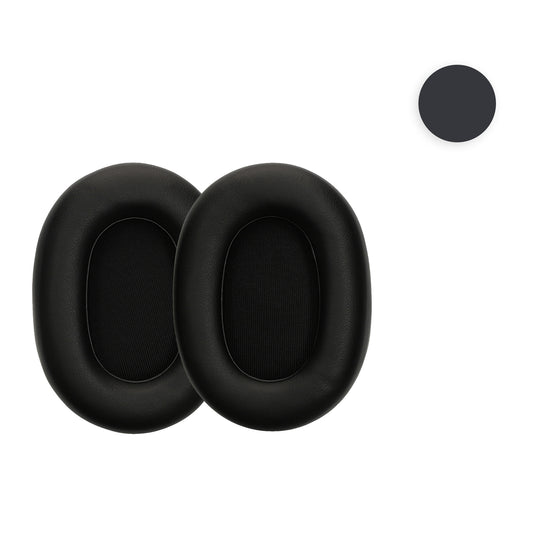kwmobile 2x Ohr Polster für Jabra Elite 85h Ohrpolster - Ersatz Ohrpolster - Kopfhörer Ersatzteile - Kopfhörer Ersatzpolster für Over Ear Headphones Schwarz  