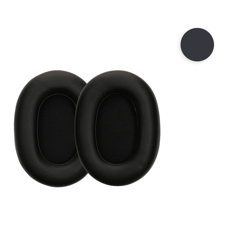 kwmobile 2x Ohr Polster für Jabra Elite 85h Ohrpolster - Ersatz Ohrpolster - Kopfhörer Ersatzteile - Kopfhörer Ersatzpolster für Over Ear Headphones Schwarz  