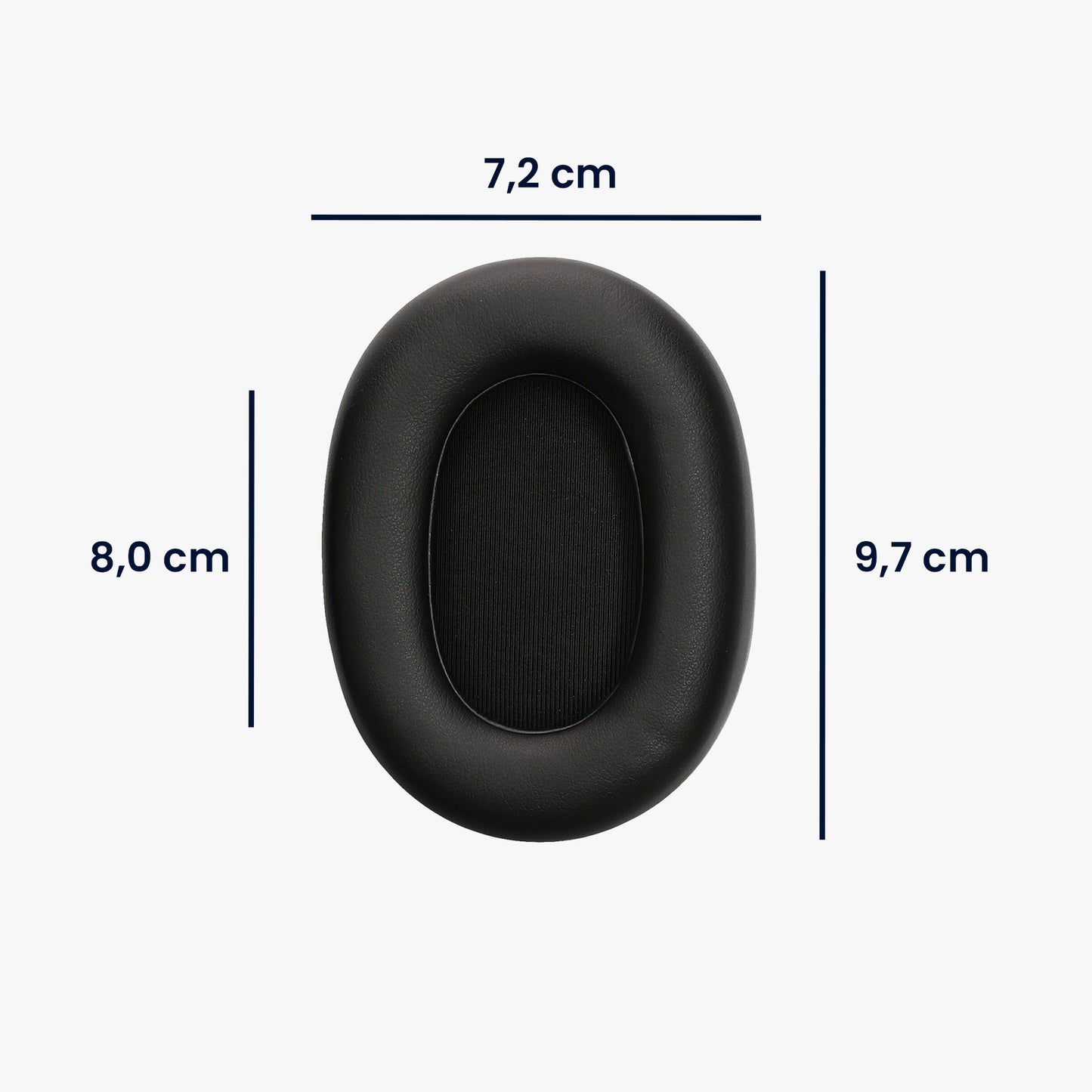 kwmobile Ohr Polster für Jabra Elite 85h Ohrpolster Ersatz Ohrpolster Kopfhörer Ersatzteile Kopfhörer Ersatzpolster für Over Ear Headphones