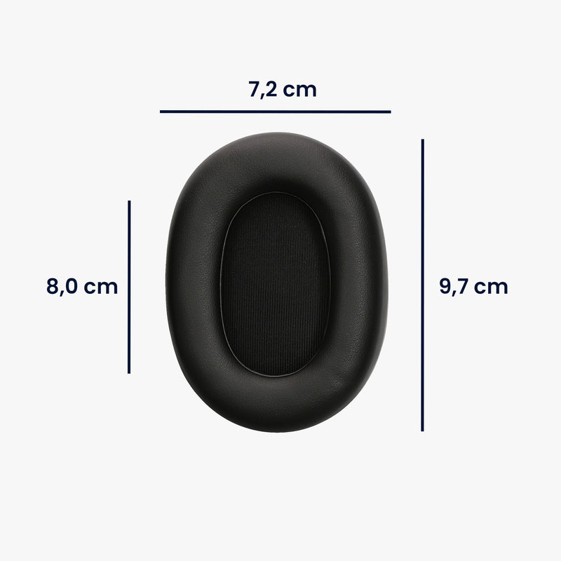 kwmobile Ohr Polster für Jabra Elite 85h Ohrpolster Ersatz Ohrpolster Kopfhörer Ersatzteile Kopfhörer Ersatzpolster für Over Ear Headphones