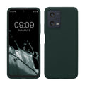kwmobile Handyhülle für Xiaomi Redmi Note 12 5G / POCO X5 5G Hülle - Case Silikon - Kabelloses Laden - Schutzhülle Cover