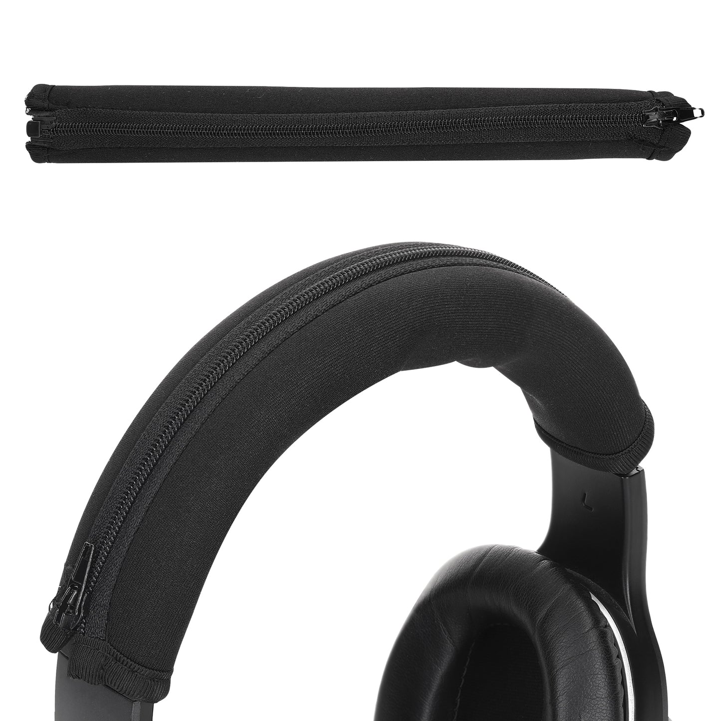 kwmobile Kopfband Abdeckung kompatibel mit AudioTechnica ATH M50X / M50 / M40X / M40 / M30X / M20X Case - Stirnband Polster - Kopfhörer Schutz