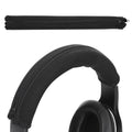 kwmobile Kopfband Abdeckung kompatibel mit AudioTechnica ATH M50X / M50 / M40X / M40 / M30X / M20X Case - Neopren Stirnband Polster - Kopfhörer Schutz - Schwarz Schwarz  
